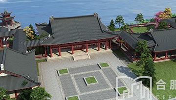 明湖文旅項目續(xù)建工程二標(biāo)段古建...